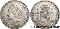 ESPAGNE 5 Pesetas Alphonse XIII 2e type 1892 Madrid