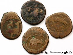 IRAN Lot de 4 monnaies iraniennes n.d 