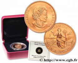 CANADA 3 Dollars “la dame du Nord”, allégorie du Canada 2013  MS 