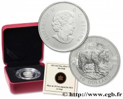 CANADA 10 Dollars Proof “Ô Canada” le Loup 2013  MS 