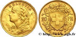 SUISSE 20 Francs or &nbsp;Vreneli&nbsp; 1935 Berne SUP 