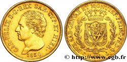ITALY - KINGDOM OF SARDINIA 80 Lire Charles-Félix roi de Sardaigne 1830 Gênes