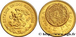 MEXIQUE 20 Pesos or Aigle du Mexique / la “Pierre du Soleil” (calendrier aztèque) 1918 Mexico