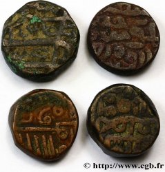 INDIA - INDIAN WORLD Paisa - Lot de quatre monnaies n.d 