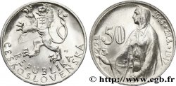 CZECHOSLOVAKIA 50 Korun commémoration de l’insurrection slovaque de 1944 1947 
