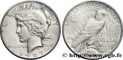 ÉTATS-UNIS D&nbsp;AMÉRIQUE 1 Dollar type Peace 1927 San Francisco TTB 