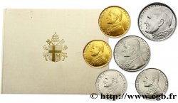 VATICAN ET ÉTATS PONTIFICAUX Série 6 monnaies Jean-Paul II an II 1980 Rome