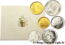 VATIKANSTAAT UND KIRCHENSTAAT Série 6 monnaies Jean-Paul II an III 1981 Rome