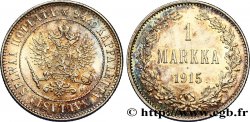FINLANDE 1 Markka Administration Russe 1915 Helsinki SPL 