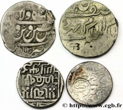 ASIE Lot de 4 pièces en argent n.d 