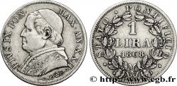 VATICAN ET ÉTATS PONTIFICAUX 1 Lire Pie IX an XXII 1868 Rome