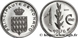 MONACO Essai de 1 Centime écu couronné 1976 Paris