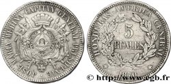 HONDURAS Épreuve de 5 Réales 1870  TTB 