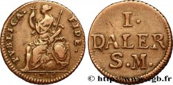 SUÈDE 1 Daler “Publica Fides” 1716  TB+ 