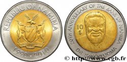 NAMIBIA 10 Dollar 20e anniversaire de la Banque de Namibie 2010 