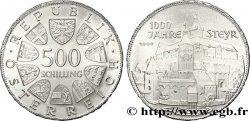 AUTRICHE 500 Schilling millénaire de la ville de Steyr 1980 