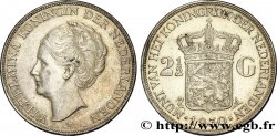 NETHERLANDS 2 1/2 Gulden Wilhelmina 1930 