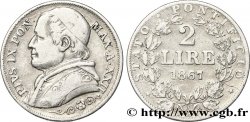 VATICAN ET ÉTATS PONTIFICAUX 2 Lire Pie IX an XXII 1867 