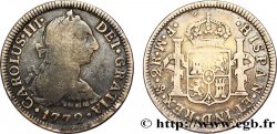 MEXIQUE 2 Reales Charles III d’Espagne 1772 Mexico