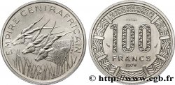 CENTRAFRIQUE Essai de 100 Francs “Empire Centrafricain” antilopes 1978 Paris