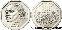 CAMEROUN Essai de 500 Francs femme légende bilingue 1985 Paris