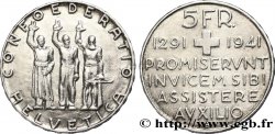 SUISSE 5 Francs 650e anniversaire de la confédération 1941 Berne - B