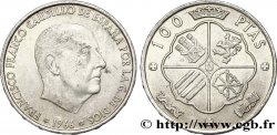 SPAGNA 100 Pesetas Francisco Franco (1966 dans les étoiles) 1966 Madrid