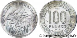 CENTRAFRIQUE Essai de 100 Francs antilopes type “BEAC” 1975 Paris