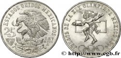 MESSICO 25 Pesos Jeux Olympiques de Mexico 1968 Mexico