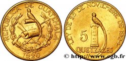 GUATEMALA 5 Quetzales 1926 Philadelphie SUP 