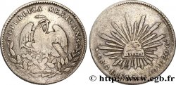 MEXICO 4 Reales aigle / bonnet phrygien 1851 Guanajuato