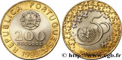 PORTUGAL 200 Escudos 50e anniversaire des Nations Unies 1995 