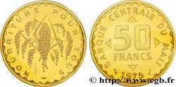 MALI Essai de 50 Francs plant de mil 1975 Paris FDC70 