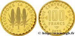 MALI Essai de 100 Francs épis de mais 1975 Paris