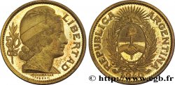 ARGENTINE - RÉPUBLIQUE ARGENTINE Essai de 50 Centavos Bronze ou laiton 1940 Paris
