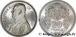 MONACO Essai de 20 Francs Turin Louis II 1945 Paris SPL 