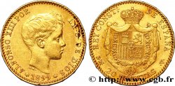 ESPAÑA 20 Pesetas Alphonse XIII 1899 Madrid