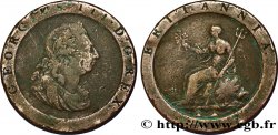 UNITED KINGDOM 1 Penny Georges III 1797 Soho