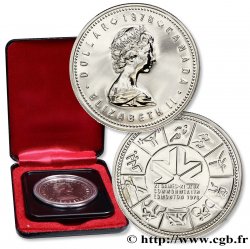 CANADá 1 Dollar Elisabeth II / XIe jeux du Commonwealth 1978 