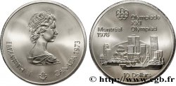 CANADá 10 Dollars JO Montréal 1976 “skyline” de Montréal / Elisabeth II 1973 