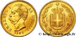 ITALIA 20 Lire Umberto Ier 1882 Rome - R