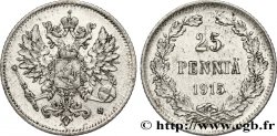 FINLANDE 25 Pennia Grand-Duché de Finlande 1915 Helsinki