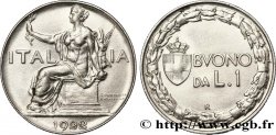 ITALY 1 Lira (Buono da L.1) Italie assise 1922 Rome - R AU 