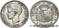 ESPAÑA 5 Pesetas Alphonse XIII 3e type 1898 Madrid