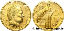 MONACO Essai de 5 Centimes 1976 Paris