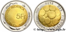 SWITZERLAND 5 Francs Fête des Vignerons de Vevey 1999 Berne - B
