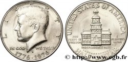 STATI UNITI D AMERICA 1/2 Dollar Kennedy / Independence Hall bicentennaire 1976 Denver