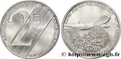 ISRAEL 2 New Sheqalim Proof 43e anniversaire de l’indépendance JE5751 1991 