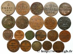 WORLD COINS LOTS Lot de 20 Monnaies en cuivre n.d -