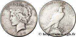 ÉTATS-UNIS D AMÉRIQUE 1 Dollar Peace 1922 Philadelphie